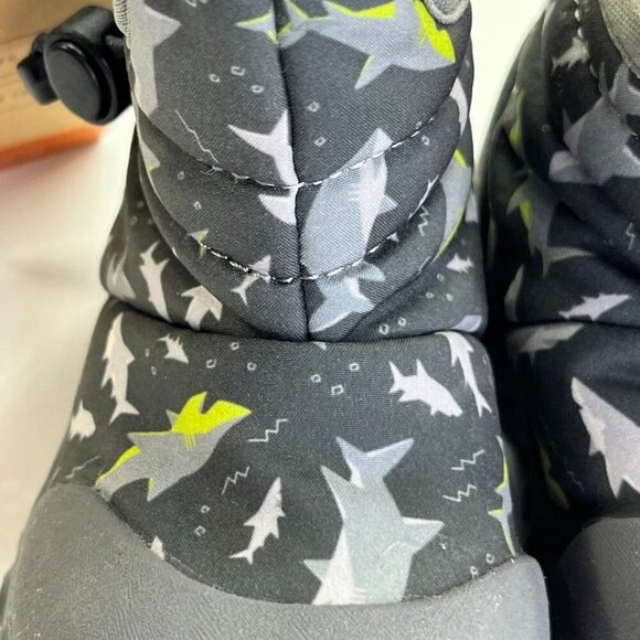 BOGS - B-Moc Sharks Kid's Snow Boots Infants Size 4 Winter Snow Outdoors - Picture 10 of 11